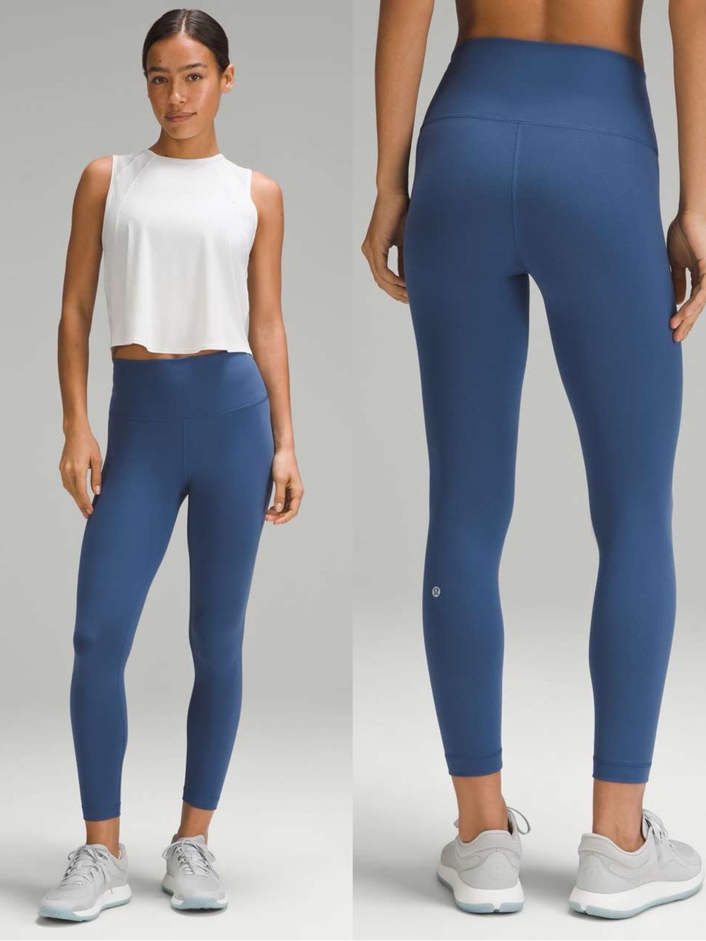 Lululemon Wunder Train High-Rise Tight 25" in
Pitch Blue